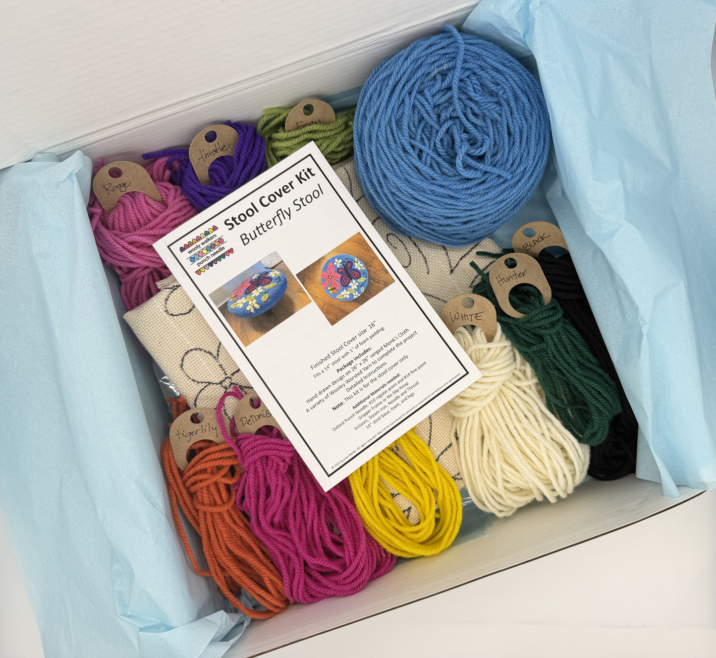 Butterfly Stool - Stool Cover Kit