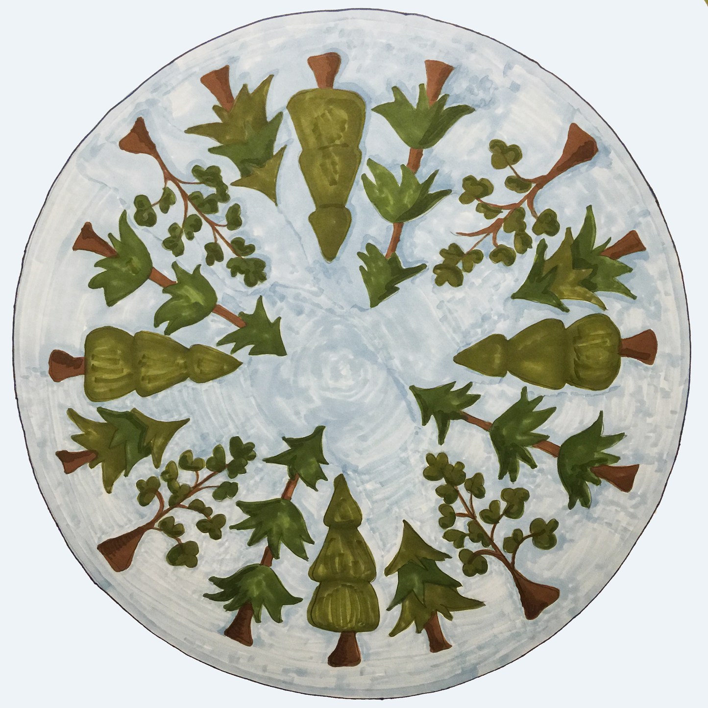 Circle of Friends Rug