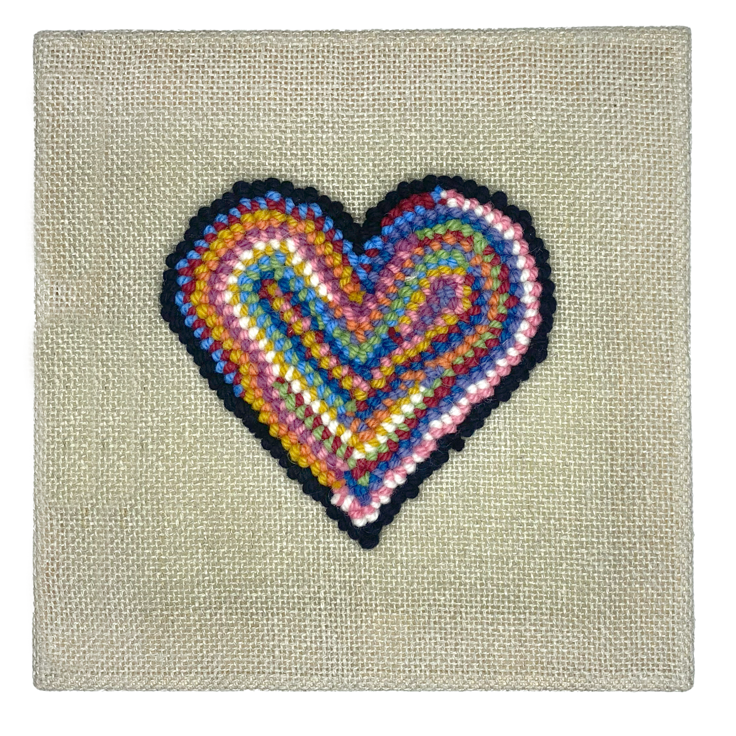 Hit or Miss Heart - Linen Kit