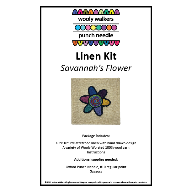 Savannah's Flower - Linen Kit