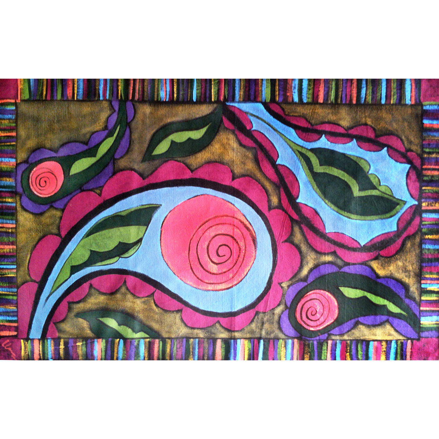 Paisley Rose Rug