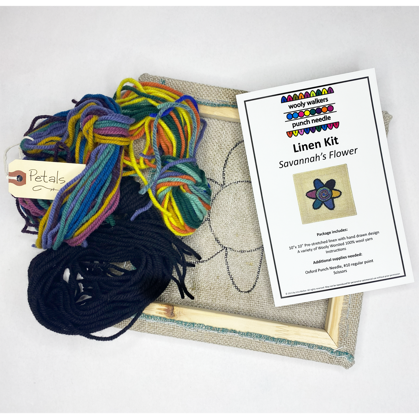 Savannah's Flower - Linen Kit