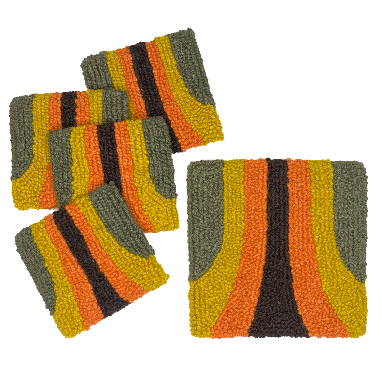 The 70's Called - Mug Rugs and Trivet