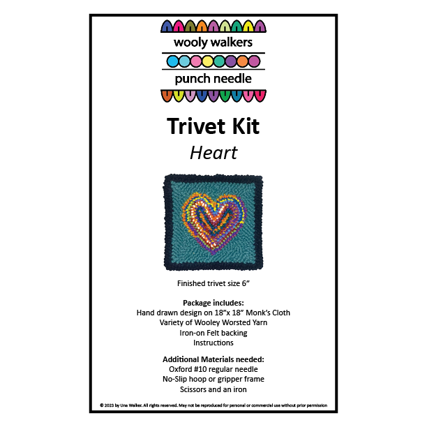 Heart - Trivet Kit