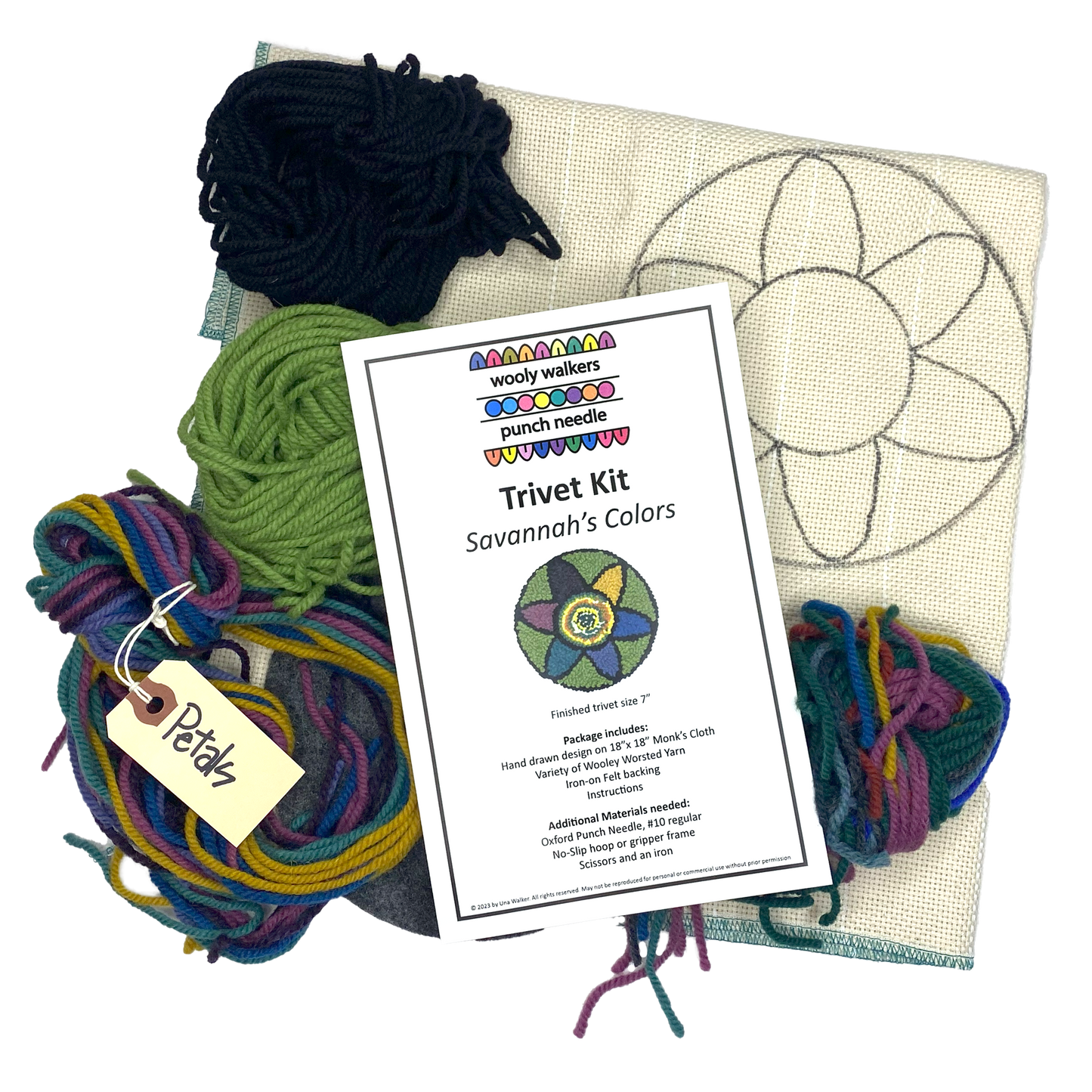Savannah's Colors - Trivet Kit