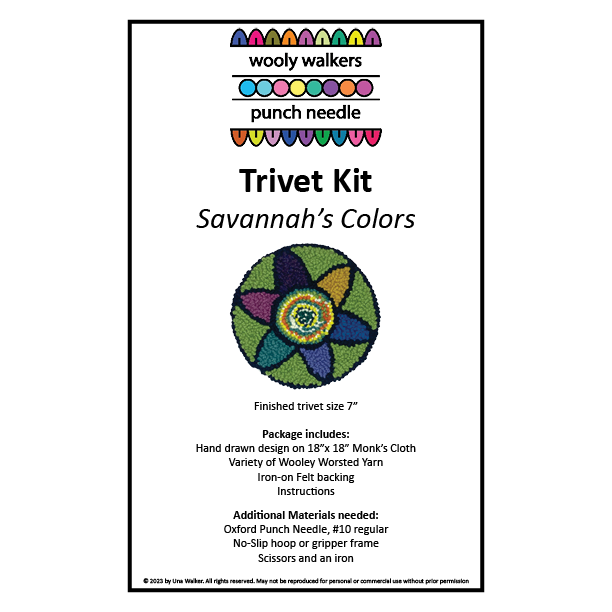 Savannah's Colors - Trivet Kit