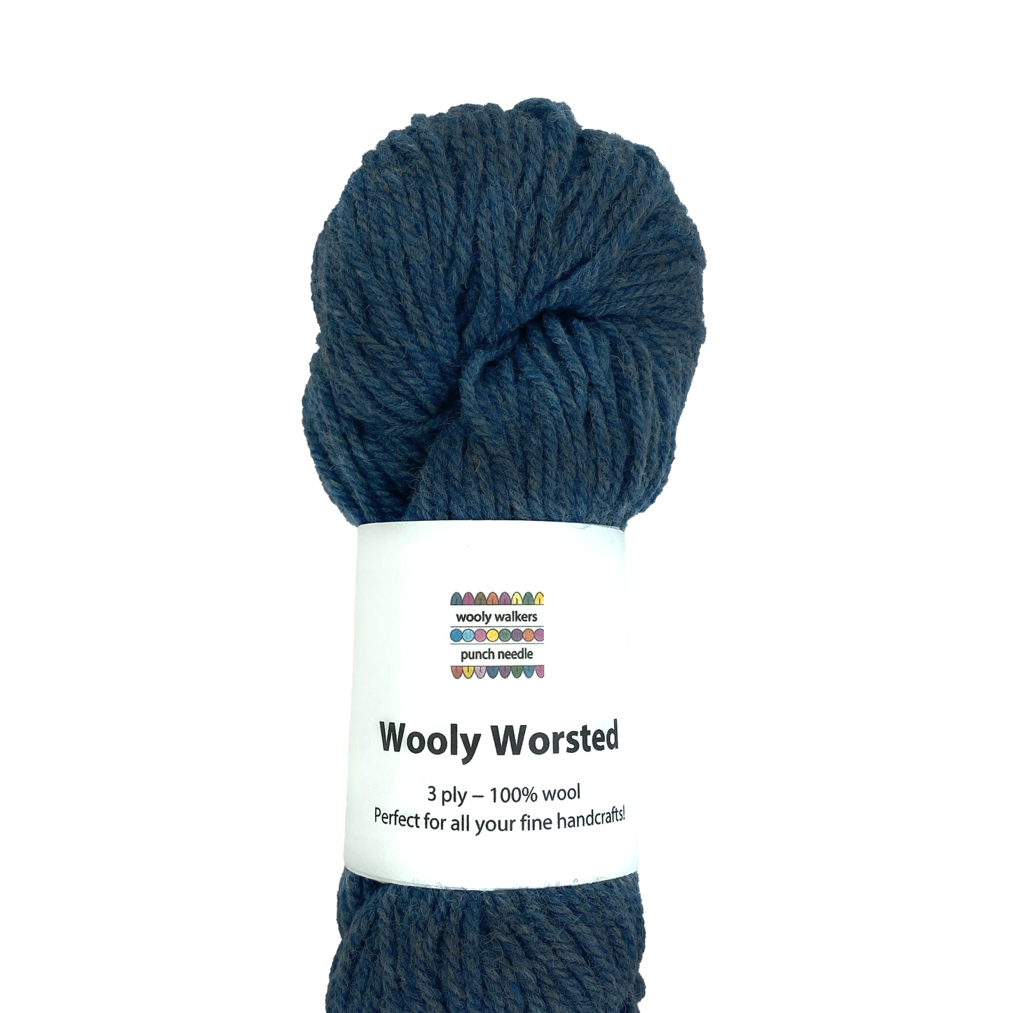 Wooly Worsted Yarn - Heathered Colors