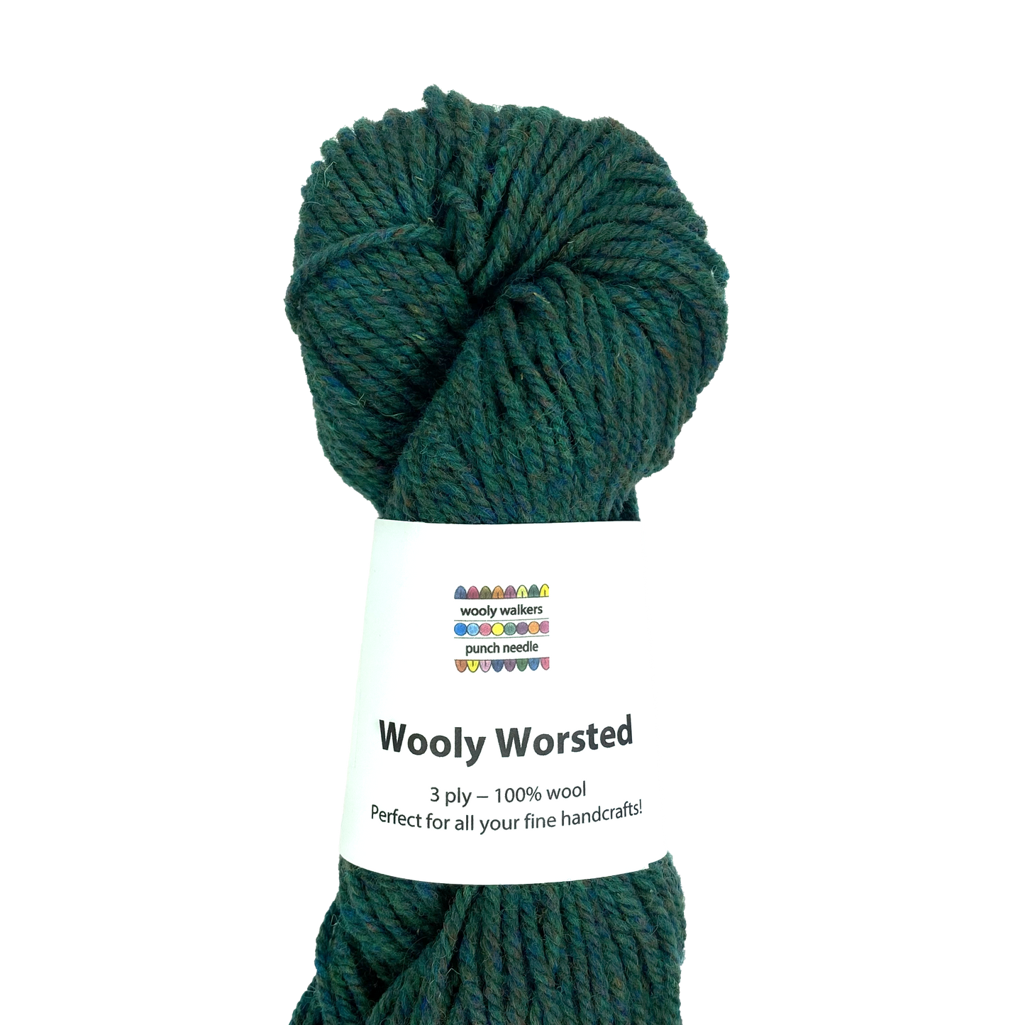 Wooly Worsted Yarn - Heathered Colors
