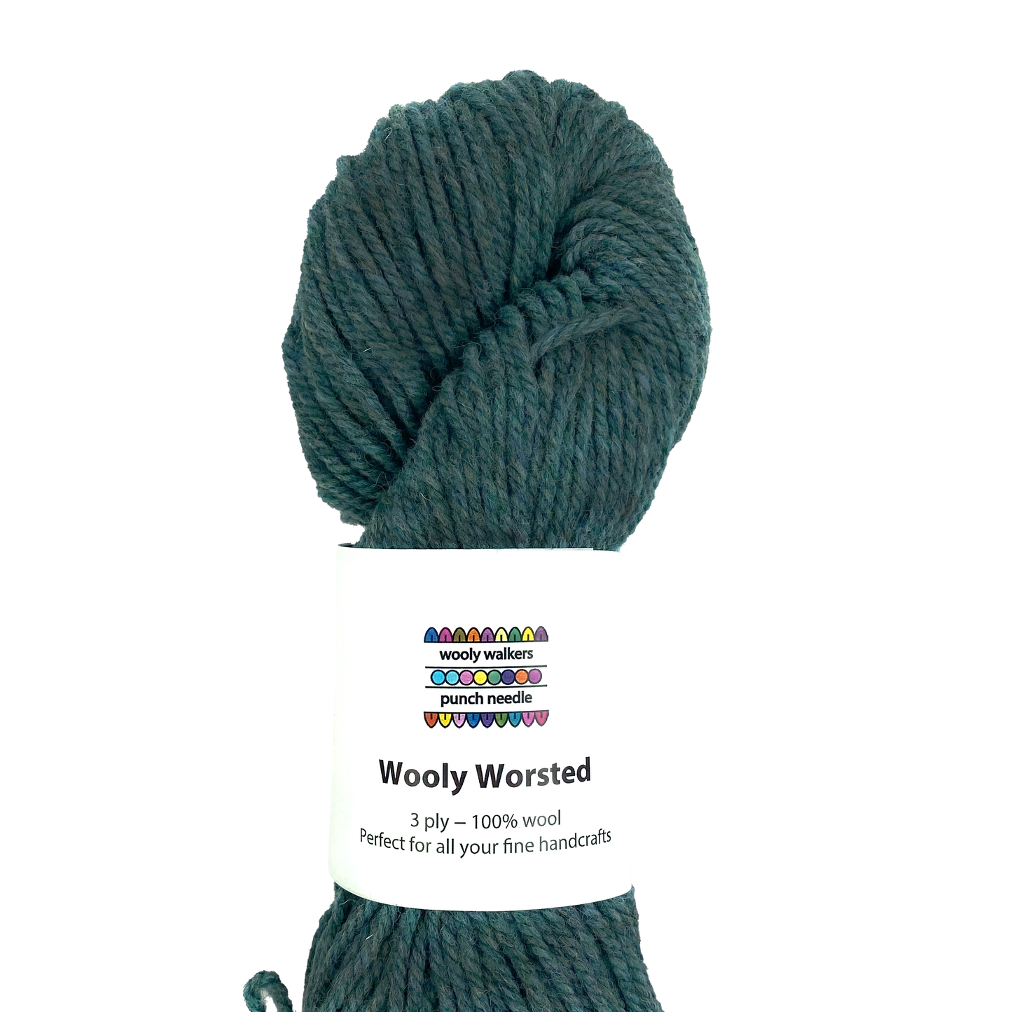 Wooly Worsted Yarn - Heathered Colors
