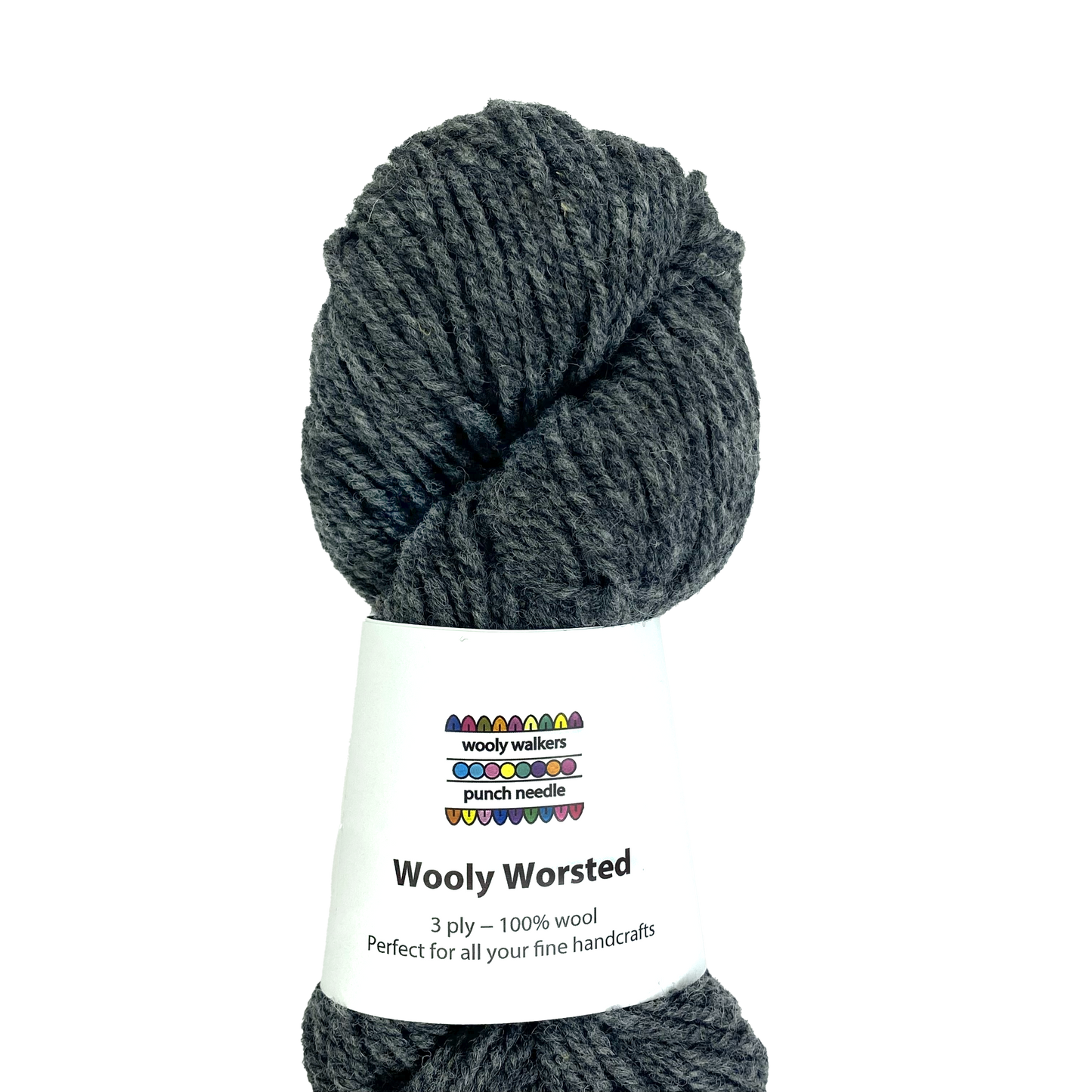 Wooly Worsted Yarn - Heathered Colors