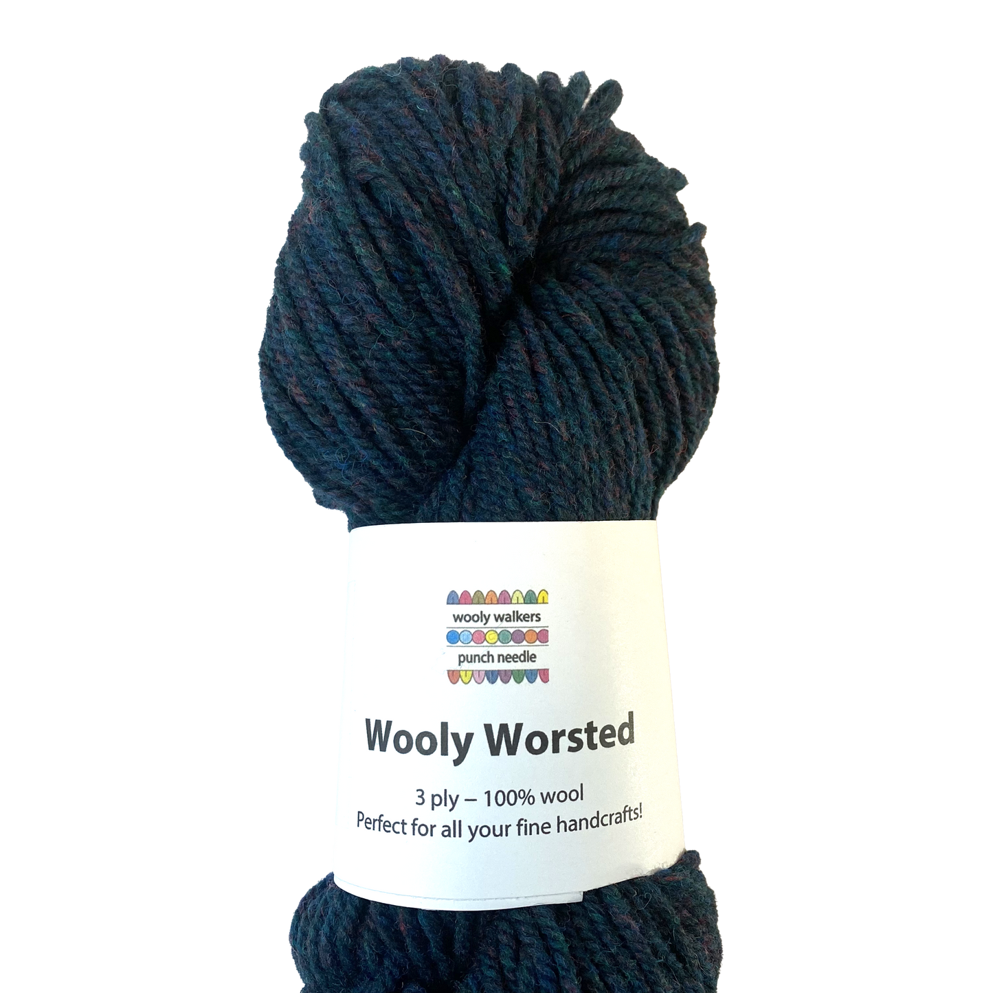 Wooly Worsted Yarn - Heathered Colors