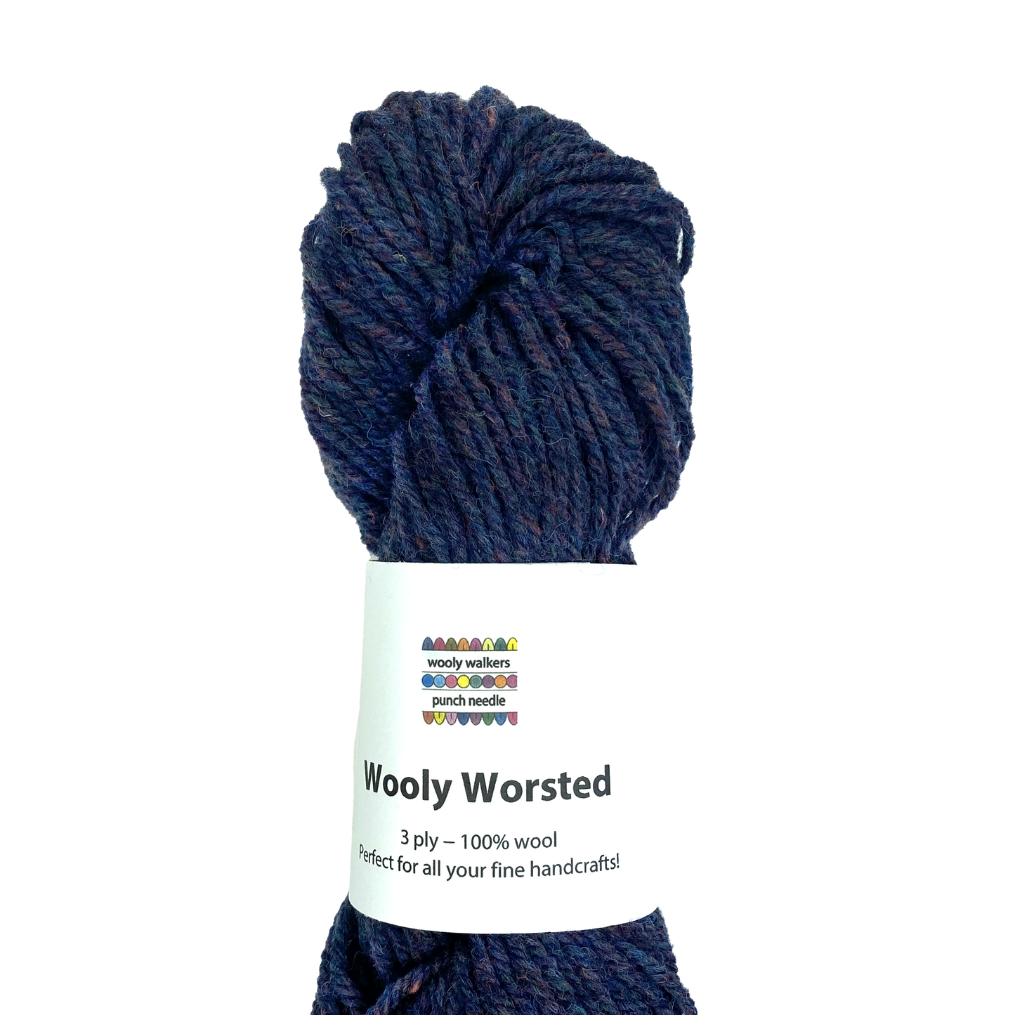 Wooly Worsted Yarn - Heathered Colors