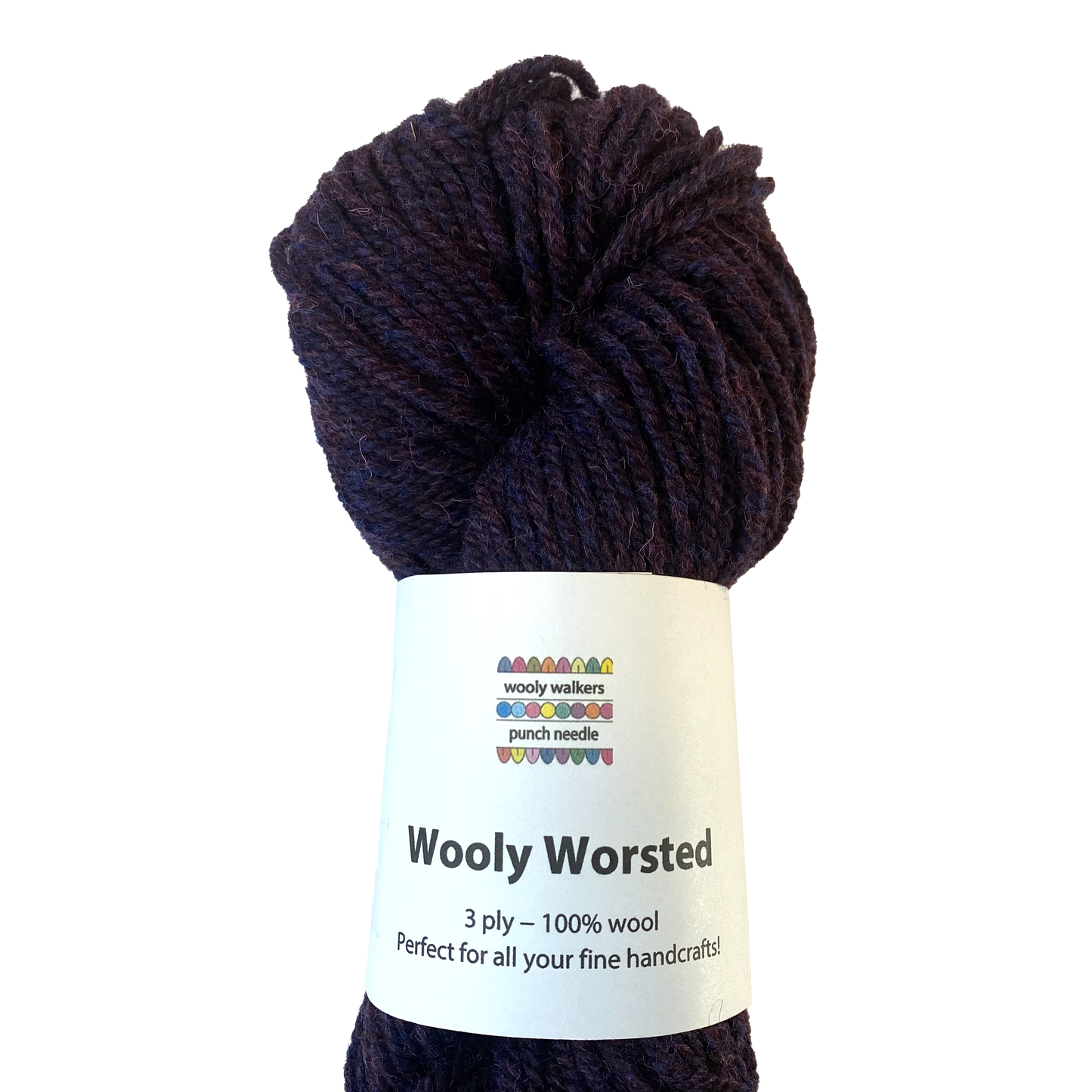 Wooly Worsted Yarn - Heathered Colors