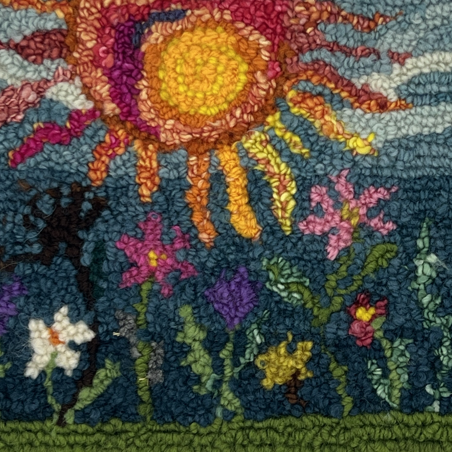 Wooly Worsted Yarn - Heathered Colors