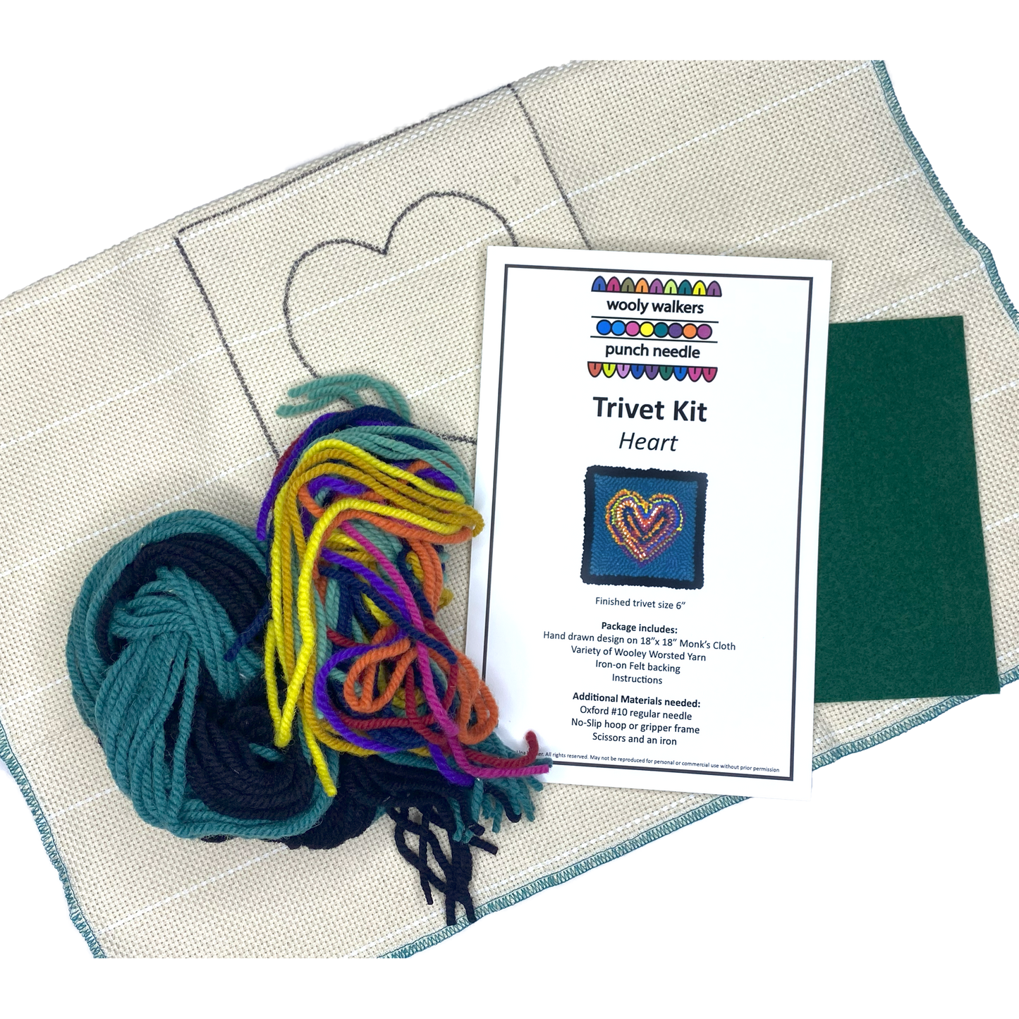 Heart - Trivet Kit