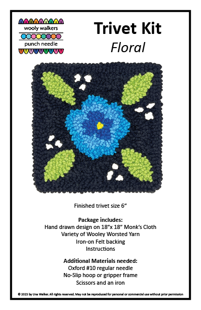 Floral - Trivet Kit